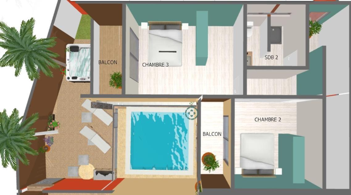Villa Centre 그란데 바이예 외부 사진